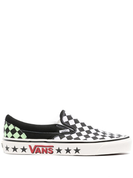 Vans: Чёрные кеды  Classic Slip On