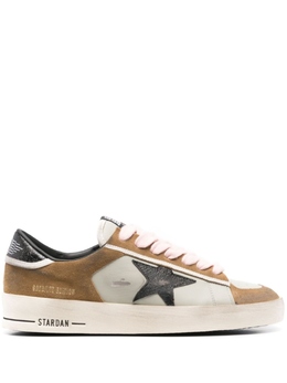 Golden Goose: Коричневые кеды  Stardan