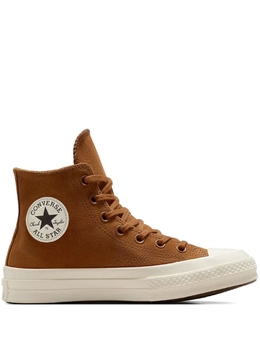 Converse: Коричневые кеды  Chuck 70