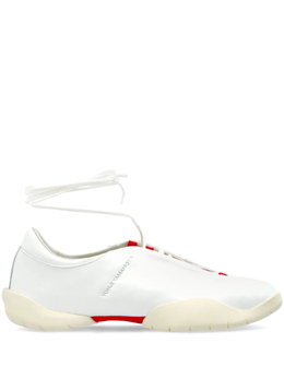 Y-3: Белые кроссовки 
