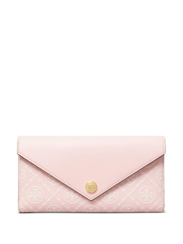 Tory Burch: Розовый кошелёк 