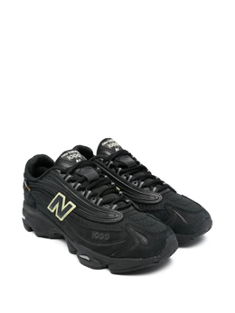New Balance: Чёрные кроссовки 