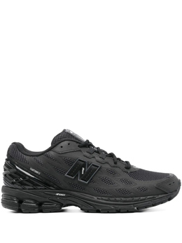 New Balance: Чёрные кроссовки 