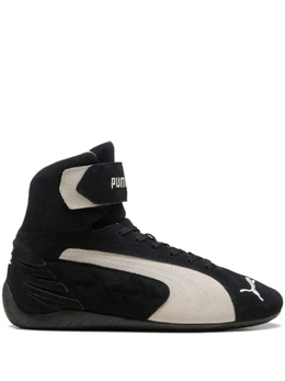 PUMA: Чёрные кроссовки  Speedcat