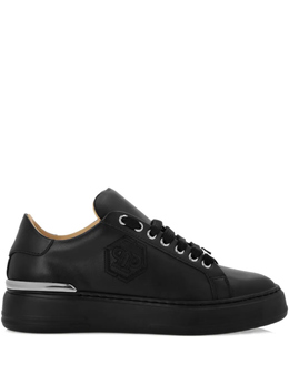 Philipp Plein: Чёрные кроссовки  Hexagon