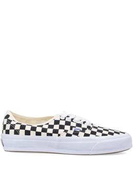 Vans: Чёрные кроссовки  Authentic