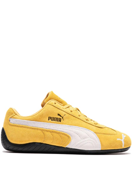 PUMA: Жёлтые кроссовки  Speedcat