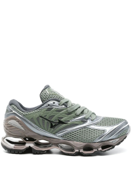 Mizuno: Зелёные кроссовки 