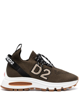 Dsquared2: Зелёные кроссовки  Run DS2