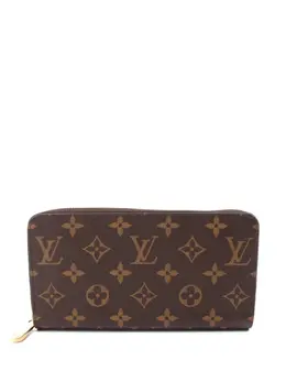 Louis Vuitton Pre-Owned: Коричневый кошелёк 