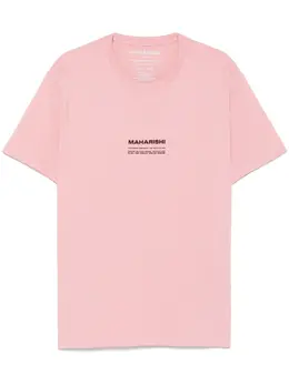 Maharishi: Розовая футболка 