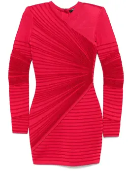 Balmain: Розовое платье 