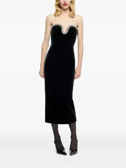 Roland Mouret: Бархатное платье 