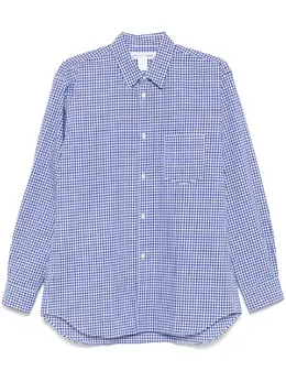 Comme Des Garçons Shirt: Голубая рубашка 
