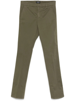 Dondup: Зелёные брюки  Gaubert