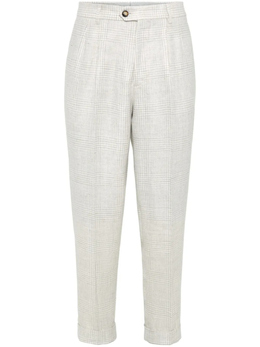 Brunello Cucinelli: Белые брюки 