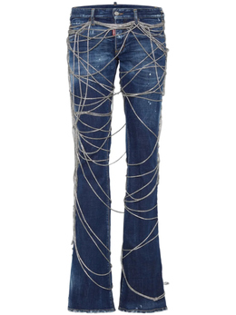 Dsquared2: Синие джинсы 