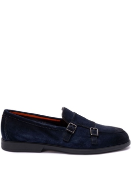 Santoni: Синие туфли 