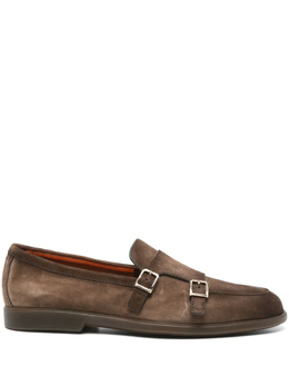 Santoni: Коричневые туфли 