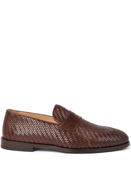 Brunello Cucinelli: Коричневые туфли 
