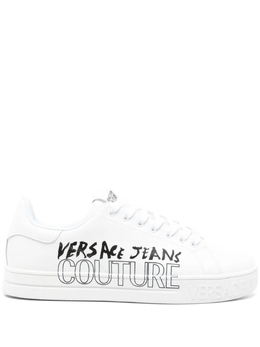 Versace Jeans Couture: Белые кроссовки 