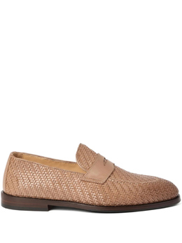 Brunello Cucinelli: Коричневые туфли 