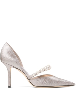 JIMMY CHOO: Серые туфли  Aurelie 65