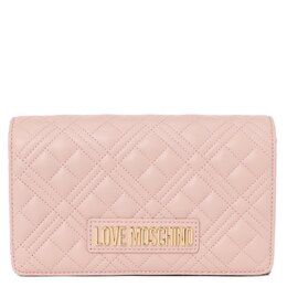 Love Moschino: Розовый клатч 