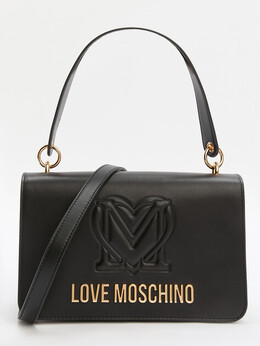 Love Moschino: Чёрная спортивная сумка 