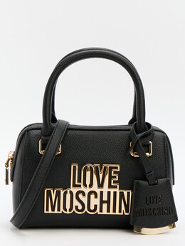 Love Moschino: Чёрная спортивная сумка 