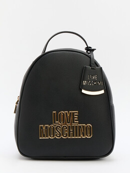 Love Moschino: Чёрная спортивная сумка 