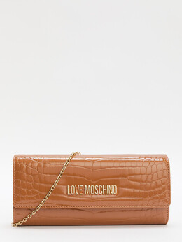 Love Moschino: Светлый клатч 