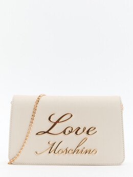 Love Moschino: Светлый клатч 