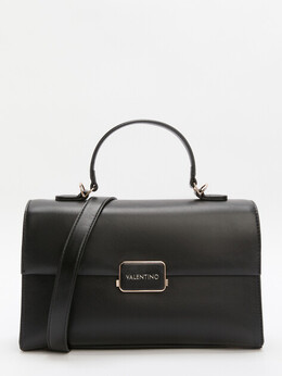 Valentino: Чёрная спортивная сумка 