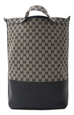 Gucci: Бежевая сумка  GG