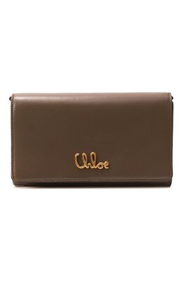 Chloé: Коричневая сумка 