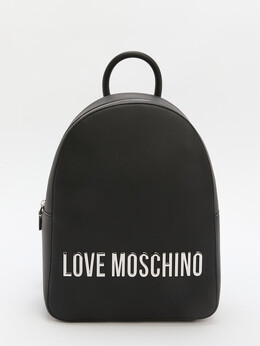 Love Moschino: Чёрная спортивная сумка 