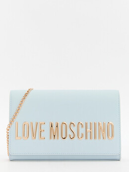 Love Moschino: Голубой клатч 