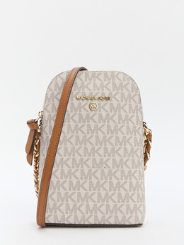 Michael Kors: Бежевая сумка 