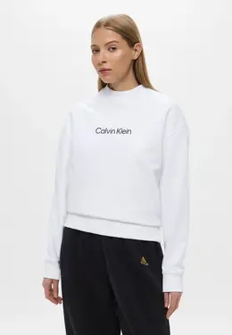 Calvin Klein: Белый свитшот 