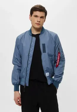 Alpha Industries: Голубая куртка 