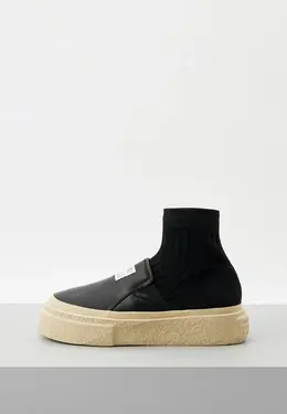 MM6 Maison Margiela: Чёрные мокасины 