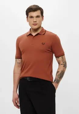 Fred Perry: Коричневое поло 