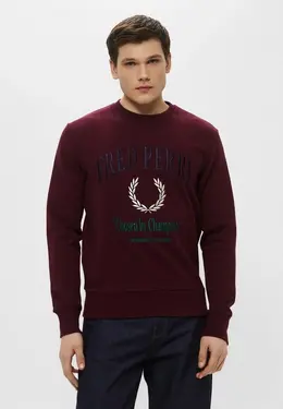 Fred Perry: Бордовый свитшот 