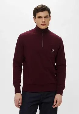 Fred Perry: Бордовая толстовка 