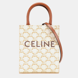 Celine: Бежевая сумка 