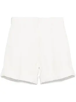 Jil Sander: Белые шорты 