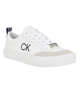 Calvin Klein: Белые кроссовки 