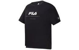 Fila: Чёрная футболка 