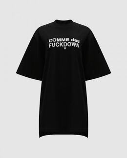 COMME des FUCKDOWN: Чёрное платье 